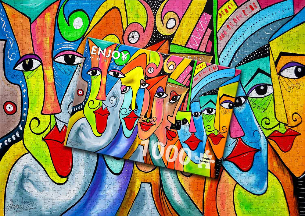 Пазл Особи життя - Faces of Life (Enjoy-1856) Киев - изображение 7