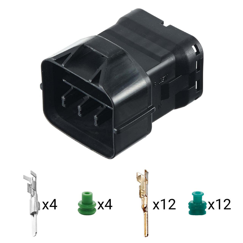 Роз'єм конектор 16-кон., MG611764, KET Корея універс., Моторний відсік, Hyundai, Kia 41338 Київ - фото 1