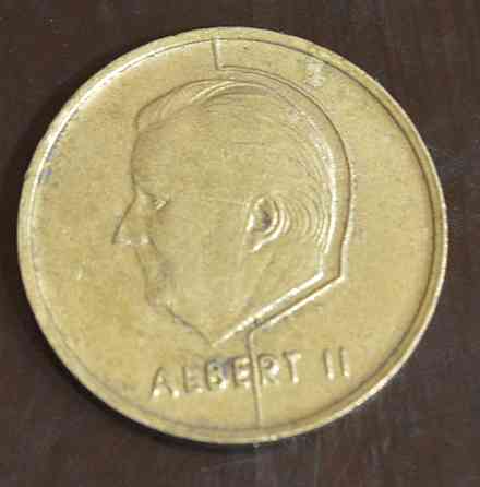 Бельгия 5 франков 1994 г. (БА) Полтава