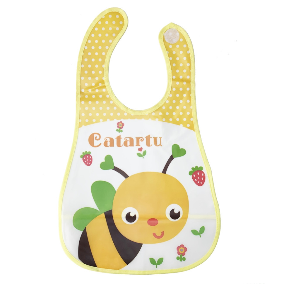 Слинявчик клейончастий "Bee" MGZ-0605-2 на липучці Вінниця - фото 1