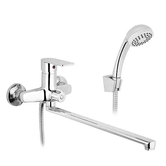 Смеситель для ванны Agua Merida - C071 з душевым гарнитуром Киев