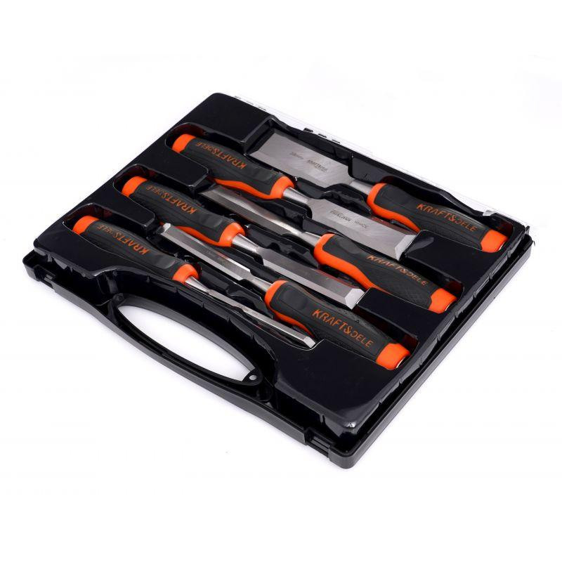 Набор столярных стамесов для резьбы по дереву 6 шт Kraft&Dele (KD11772) Нововолынск - изображение 8