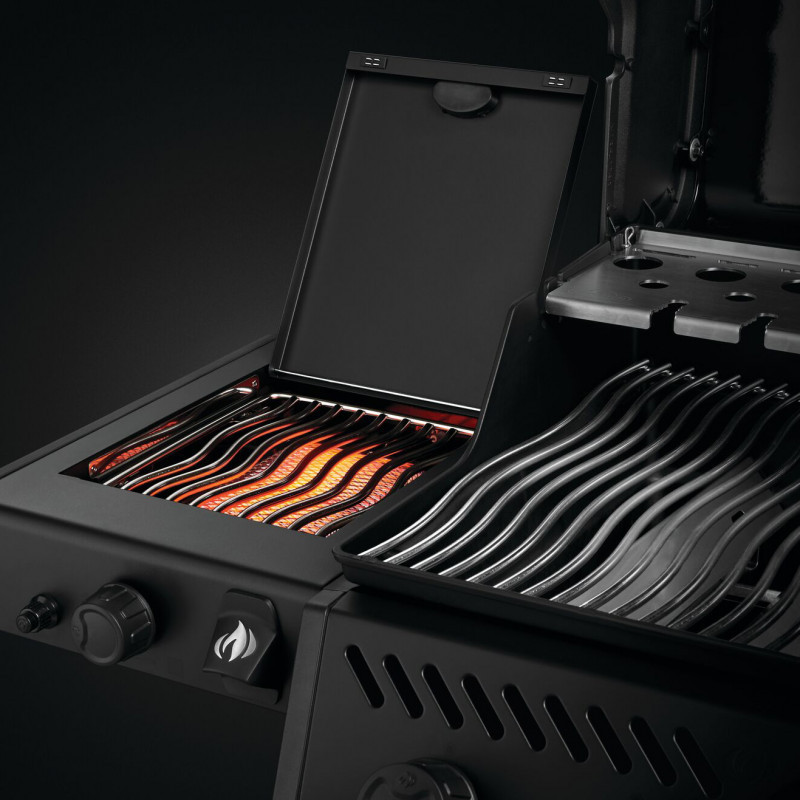 Газовий гриль Freestyle 425 з бічним пальником SIZZLE ZONE та дверкою, чорний мат F425DSIBPK-RU-PHM Код: 010721 Рівне - фото 6