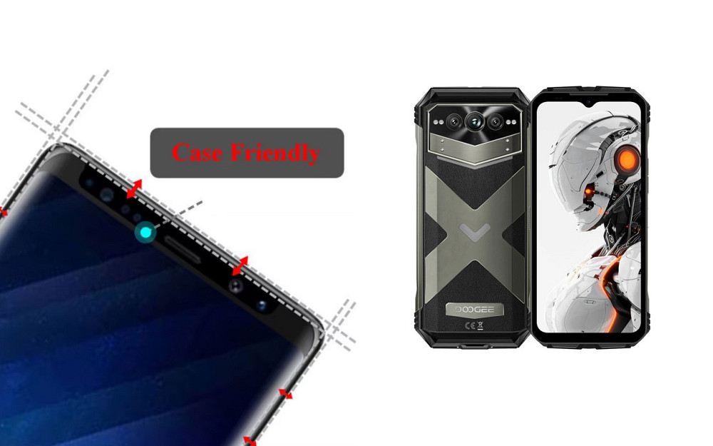 Захисне скло HyperGlass Pro для DOOGEE V Max, V Max Plus, V Max Pro – максимальна чутливість та захист Київ - фото 4