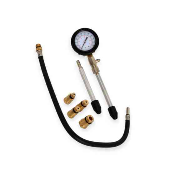 Компрессометр Атм бензин с шлангом, 6 переходников (футляр) Geko 20 Мукачево