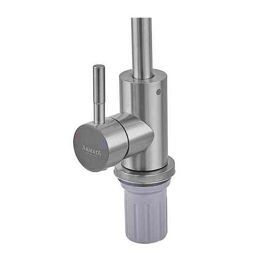 Кухонний змішувач Armata SUS-011(N) Reflector з рефлекторним виливом без підводки (CH6483) Харків