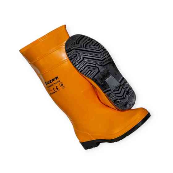 Чоботи Baltimore-Light захисні, нар. 39 ПВХ, маслобензостійкі, кислотно-лугостійкі, жовті Мукачево