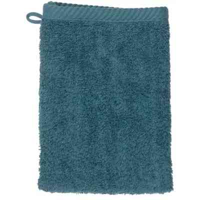 Рушник Kela рукавичка махрова для обличчя Ladessa, бірюзово-синя, 15х21 см (23198) (00000026283) Вінниця