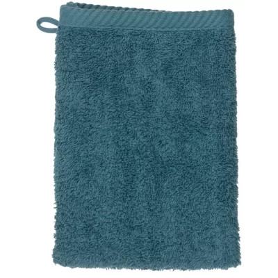 Рушник Kela рукавичка махрова для обличчя Ladessa, бірюзово-синя, 15х21 см (23198) (00000026283) Вінниця - фото 1