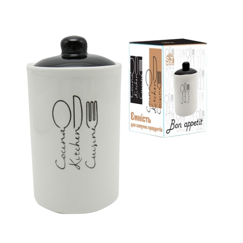 Ємність для сипучих продуктів Bon appetit 950мл S&T 700-10-17 Житомир - фото 1
