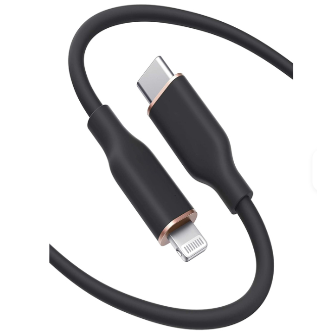 Кабель Type-C Lightning Pavareal Q33PD 1м для iPhone/iPad Київ - фото 1