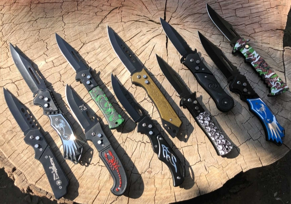 Нож выкидной автоматический , раскладной, складной.Автоматический Киев - изображение 1