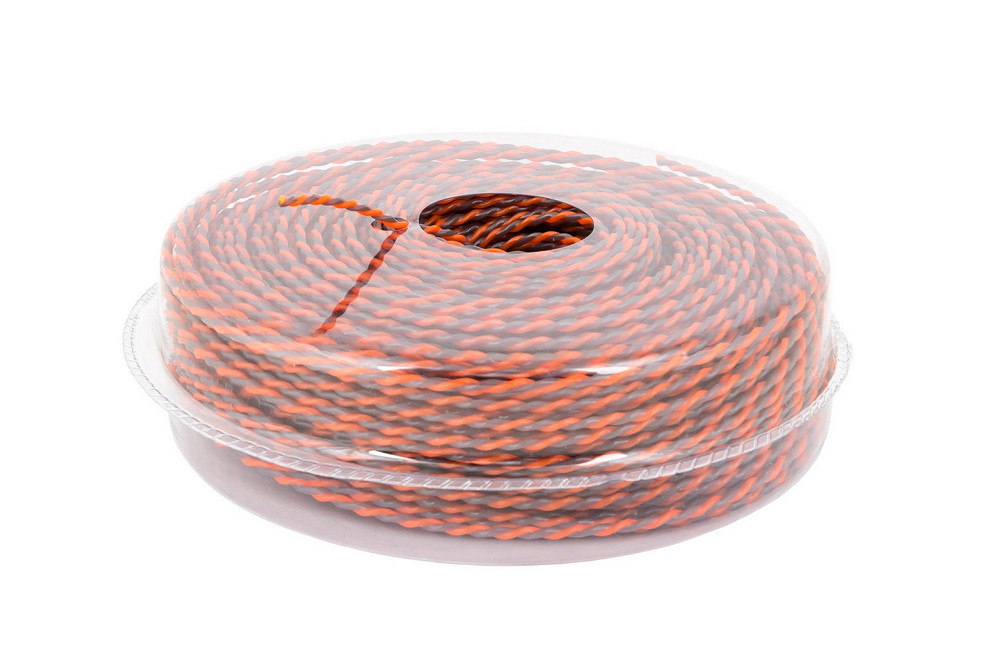 MASTERTOOL Жилка для тримера безшумна MASTERTOOL SPIRAL 3.00 мм 57 м (блістер) двоколірна 19-16 Коломия - фото 3