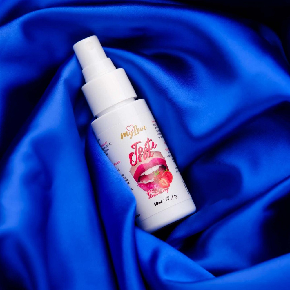 Оральный спрей - MyLove Taste Oral Spray Strawberry, 50 мл Sex Aura Киев - изображение 7