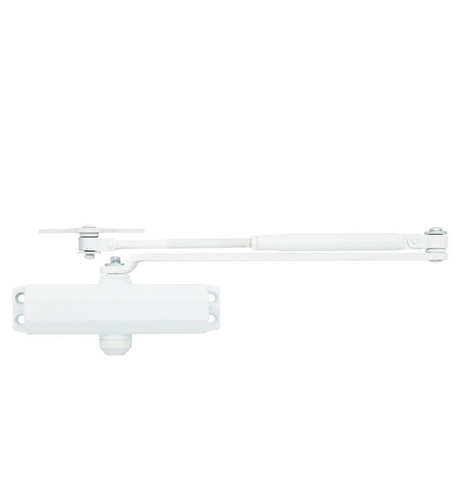 Дотягувач дверей 40-65 кг SEVEN DC-7742HP white (механізм блокування двері) Київ - фото 11