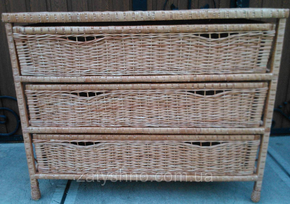 Комод большой плетеный из лозы Киев - изображение 7