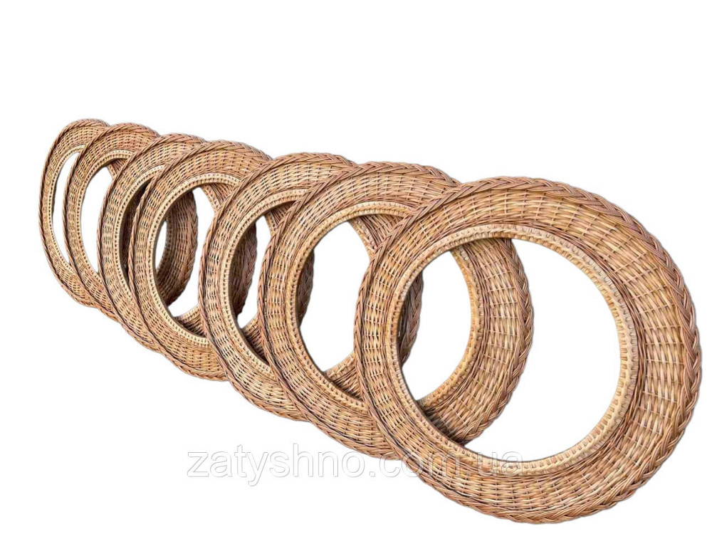 Рамка плетеная для зеркала 80 см Киев - изображение 4