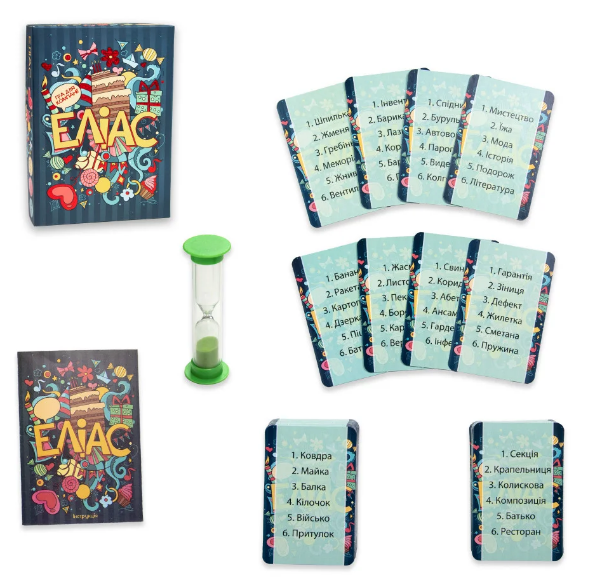 Настільна гра Strateg  Еліас розважальна українською мовою (30776), шт Киев - изображение 1