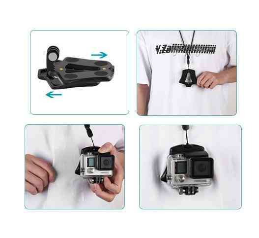 Магнітне кріплення для екшн-камери телефону на шию під одяг AC Prof HQS-MG356 Київ