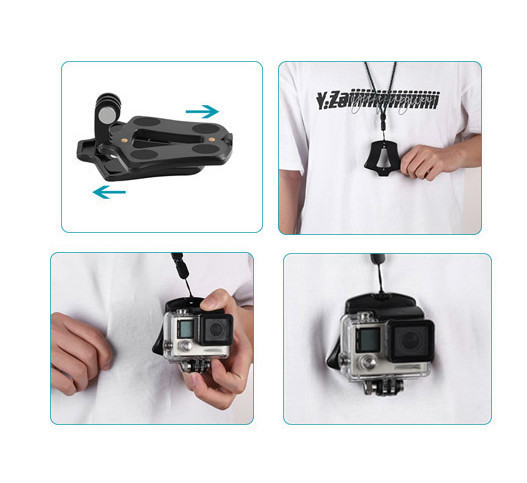 Магнитное крепление для экшн камеры телефона на шею под одежду AC Prof HQS-MG356 Киев - изображение 4