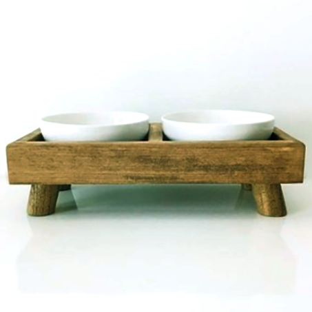 Подставка под миски для кошек 