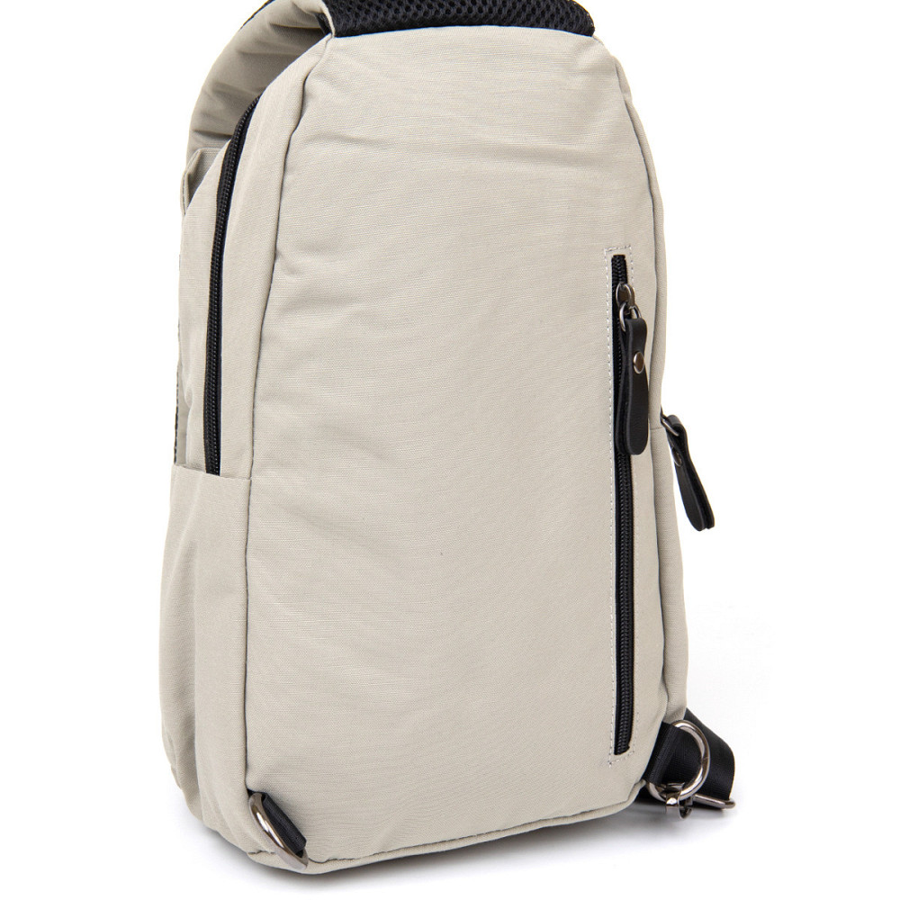 Сумка через плече нейлон Світло-сіра (Vintage) Київ - фото 9