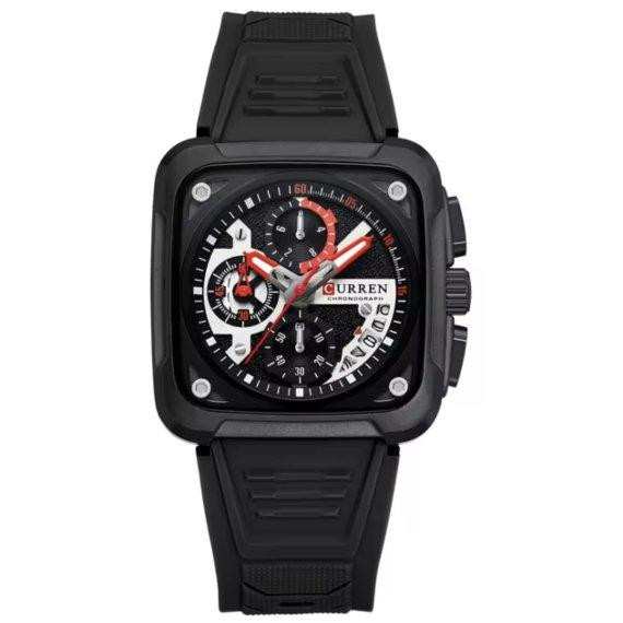 Мужские наручные часы Curren Active (Черные) Винница - изображение 2
