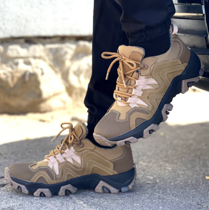 Армейские мужские кроссовки койот  зимние военные Мужские водонепроницаемые кроссовки Львов - изображение 7