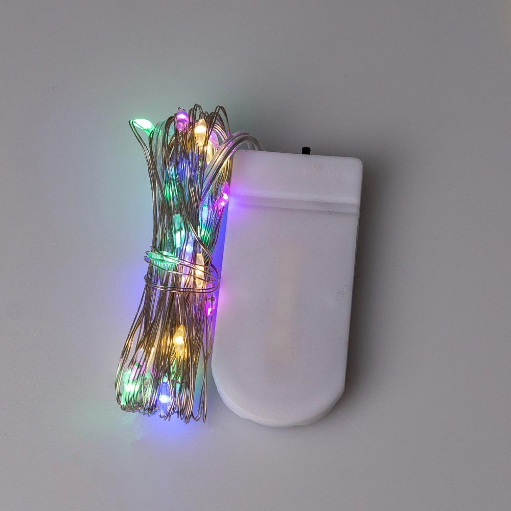 Гірлянда світлодіодна на батарейках GarlandoPro 30LED 3м мідний дріт гірлянди роса 1733017ML Коломия - фото 2