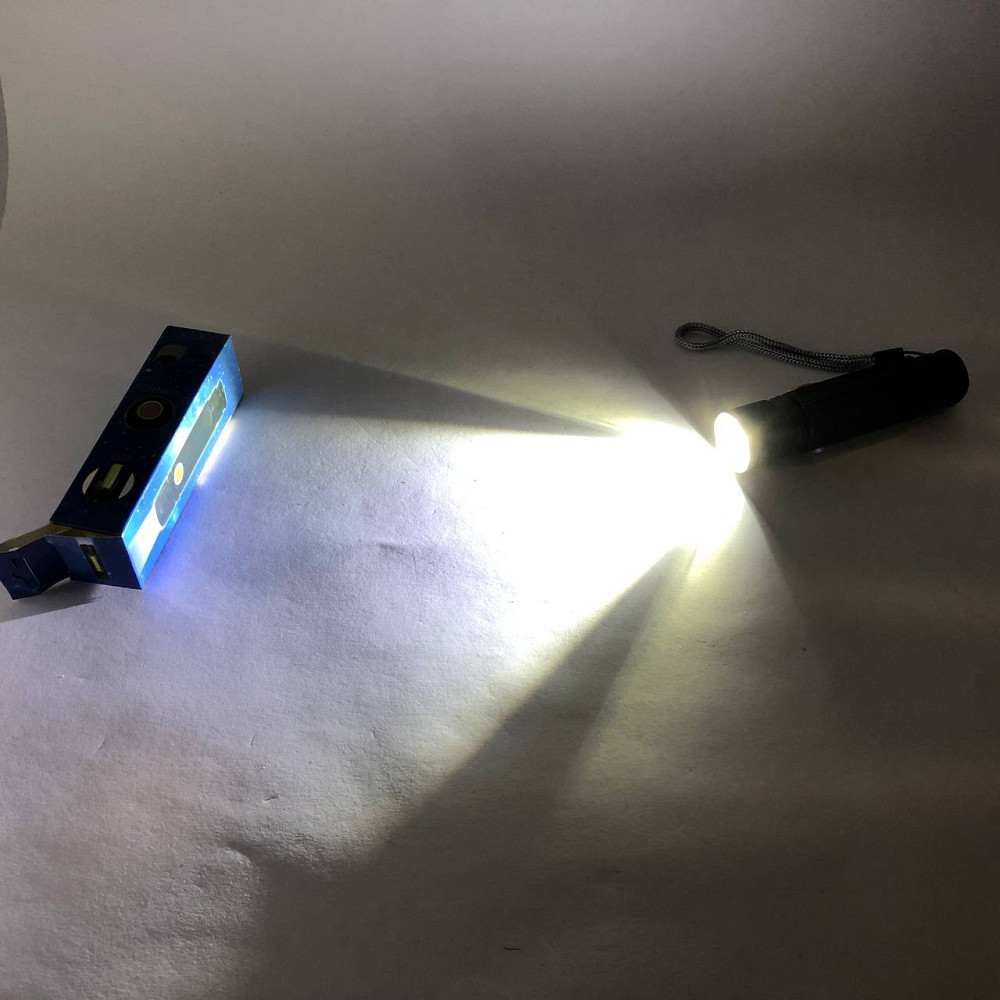 Портативный LED фонарь на батарее Police, Ручной светильник с мощным лучом, Мощный светодиодный фонарь UQ-20 Львов - изображение 4
