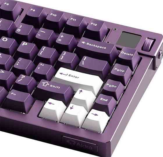 Клавиатура на магнитных свитчах Akko Mod 007 v5 HE Purple. Харьков