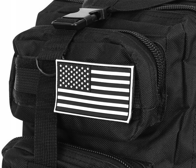 Тактический Рюкзак 26 литров многофункциональный 5 отделений Trizand (23089) Black Нововолынск - изображение 5