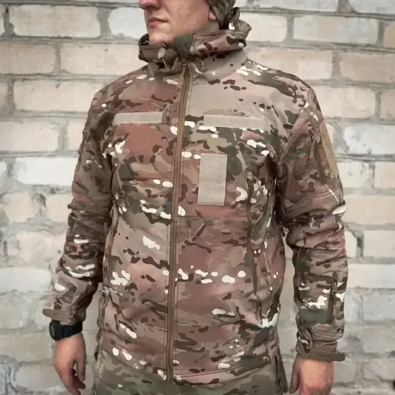 Куртка тактична Альфа Софтшел фліс Мультикам 48-50 Запоріжжя