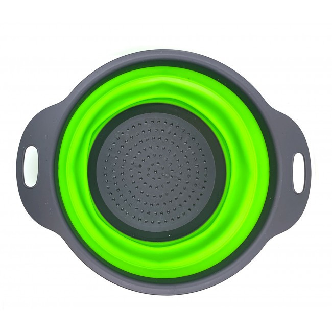 Друшляк складаний круглий із силікону Київ - фото 3