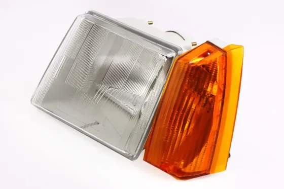 Фара  Таврия АЭА с оранж. повор. левая (серый корпус) Винница