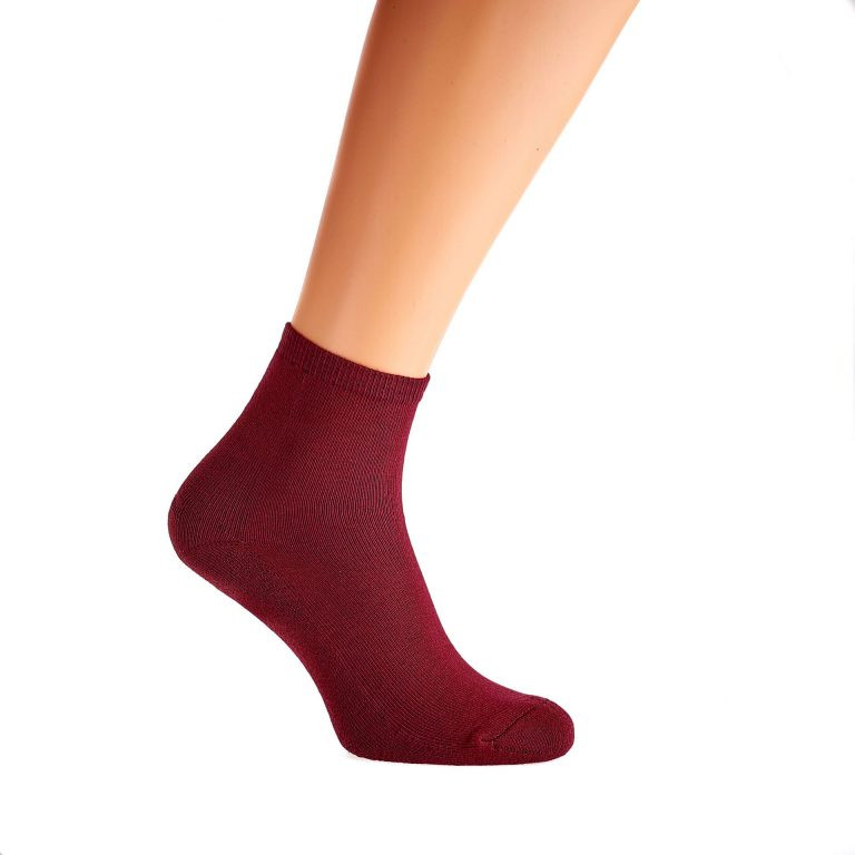 Шкарпетки осінь-зима утеплені махрові LEO VINTAGE середні Бордовий 35-37 Суми - фото 1