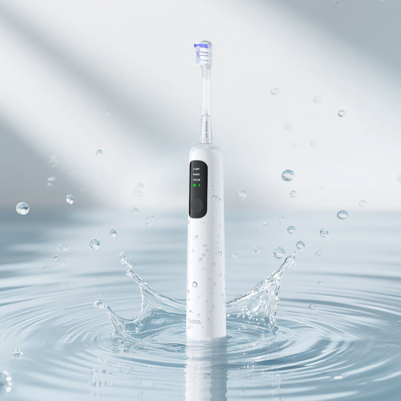 Електрична зубна щітка HOCO HP64 Acoustic wave electric toothbrush White Одеса - фото 10