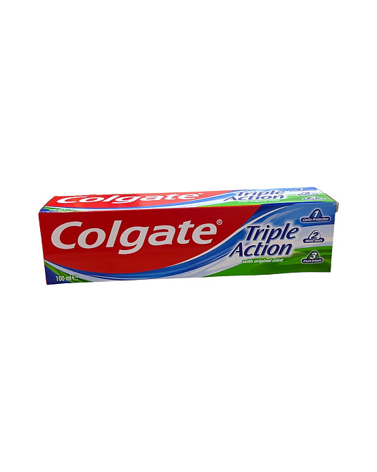 Зубная паста Colgate Тройное Действие комплексное 75 мл Виноградов - изображение 3