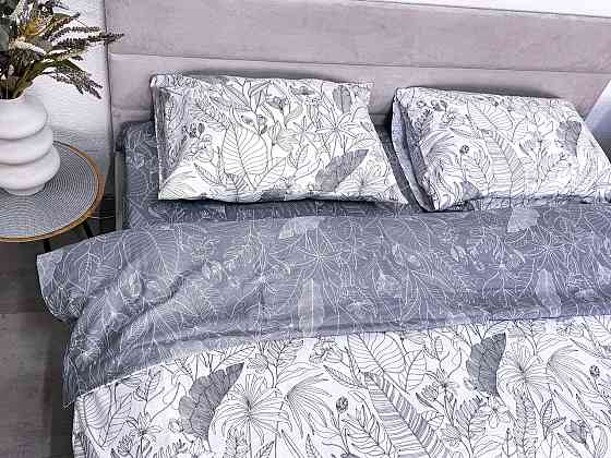 Ecotton Комплект постільної білизни Ecotton двоспальний Сімейний 150х215 см сатин білий (рис. 2 Киев