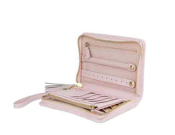 Футляр для драгоценностей Friedrich Lederwaren Aurora (12х17х3 см) Розовый Киев