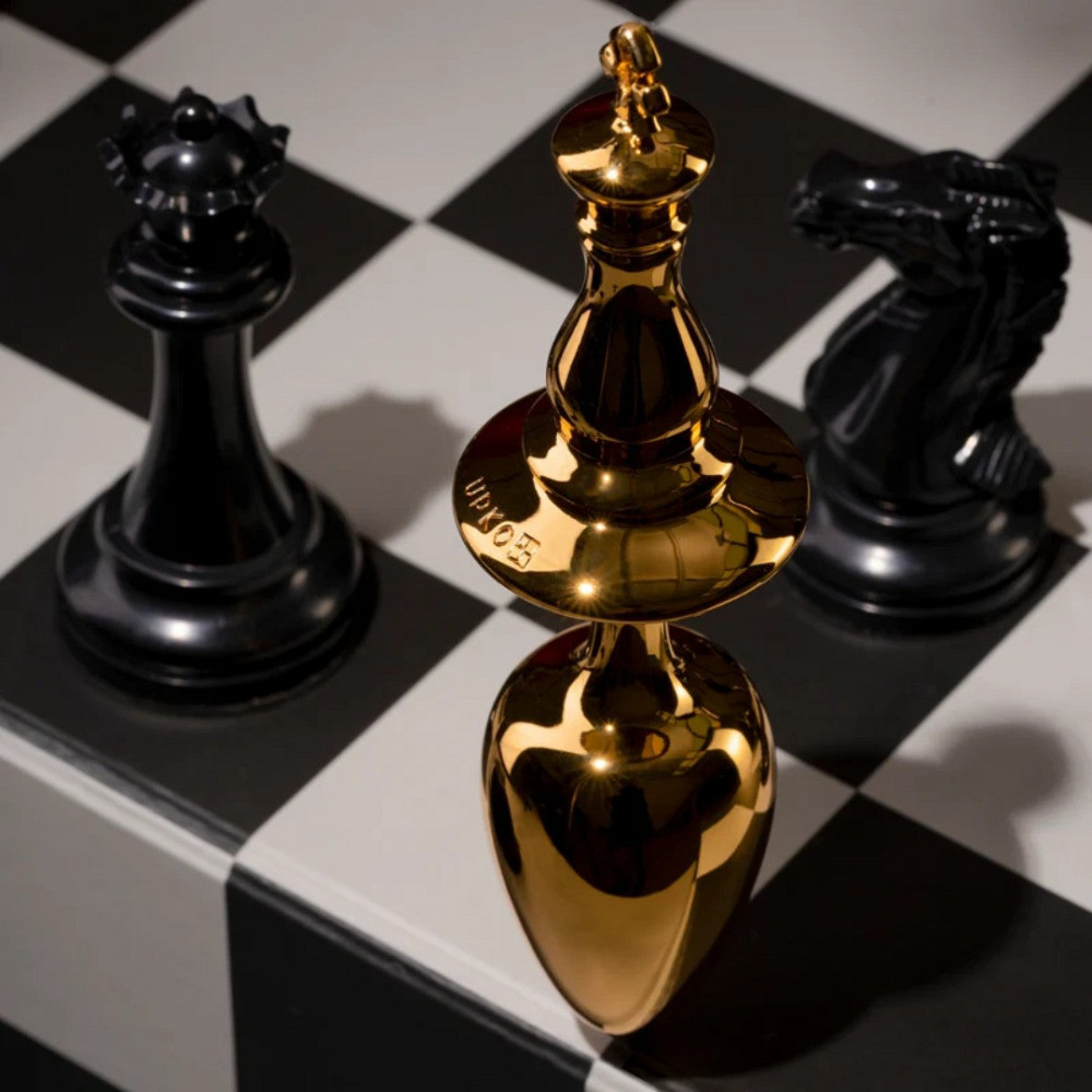 Анальная пробка Король из коллекции ,,Шахматы,, UPKO The Chess Collection-King Sex Aura Киев - изображение 1