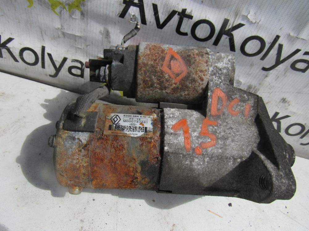 Стартер Renault Megane II 1.5 dci 2003-2009 (8200584675) Ковель - фото 3