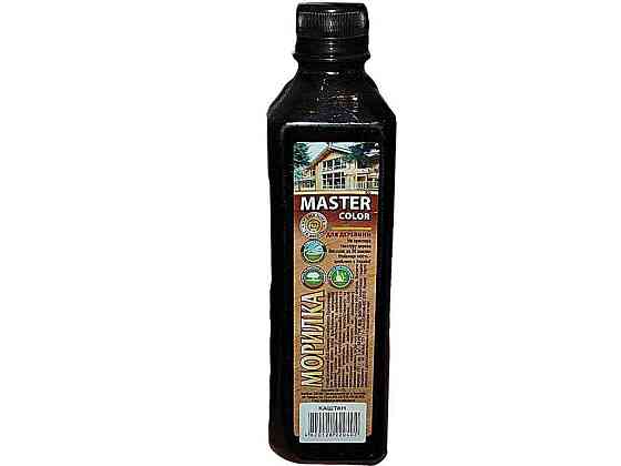 Морилка спиртова 0,4 л (330 г) Каштан ТМ МASTER COLOR Київ