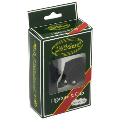 Лігатура для саксофонів J.Michael Leather Clamp and Cap for Soprano Sax (D-02) Вінниця - фото 2