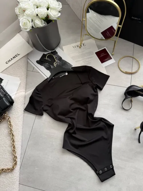 Боді Push-UP з коротким рукавом – ваш універсальний вибір для стильного образу. Одеса - фото 15