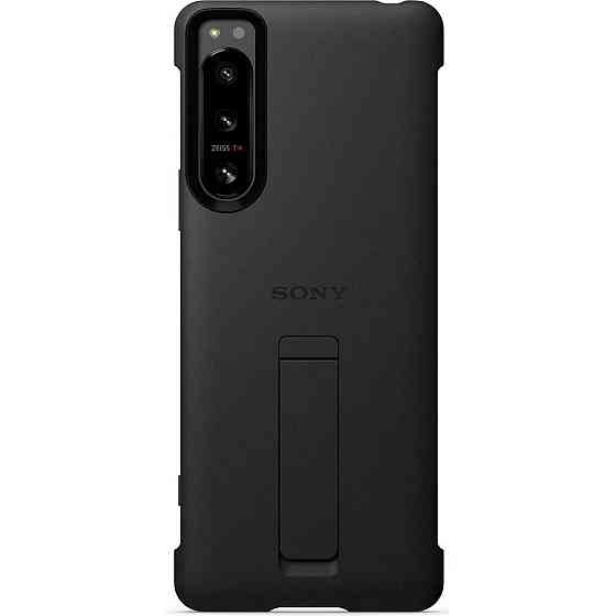 Чохол-накладка Sony Style Cover with Stand для Sony Xperia 5 IV Black (XQZ-CBCQ/BGENG) ( 13721 ) Харьков