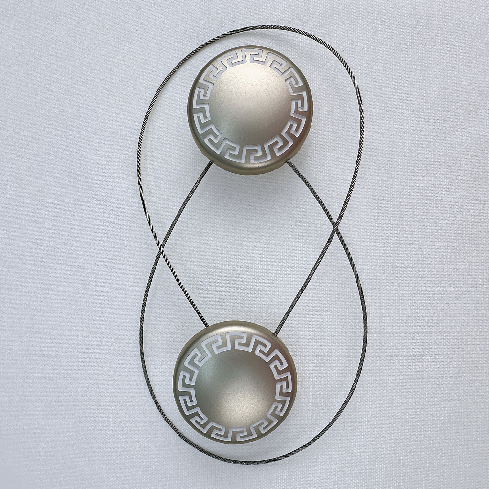 Магниты для штор и гардин Афина 2 шт Сатин (81-267) Киев - изображение 7