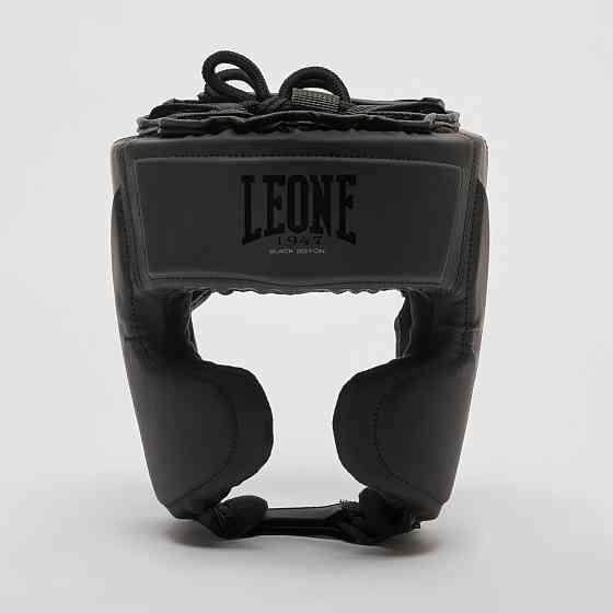 Боксерський шолом Leone Mono Black M Каменское