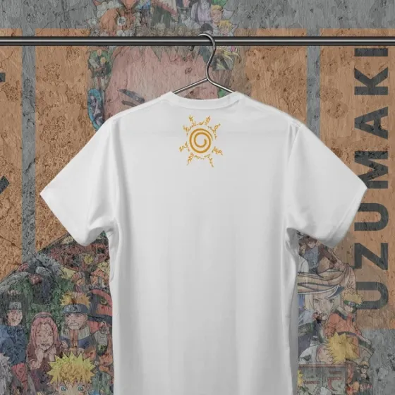 Футболка чоловіча з  принтом Наруто Манга White Edition Розмір 48 Anime0114 Дніпро