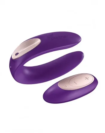 Вібратор для пар Satisfyer Double Plus Remote з пультом ДК та двома моторчиками Львів